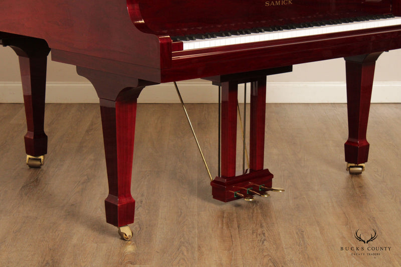 Samick Mahogany Baby Grand Piano and Bench