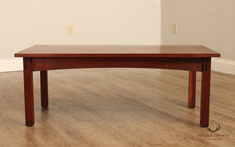Stickley Mission Collection Cherry Coffee Table