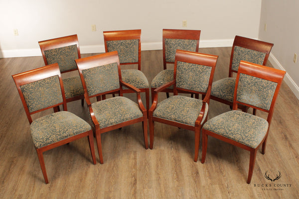 Baker Furniture Empire Style Set Eight Dining Chairs