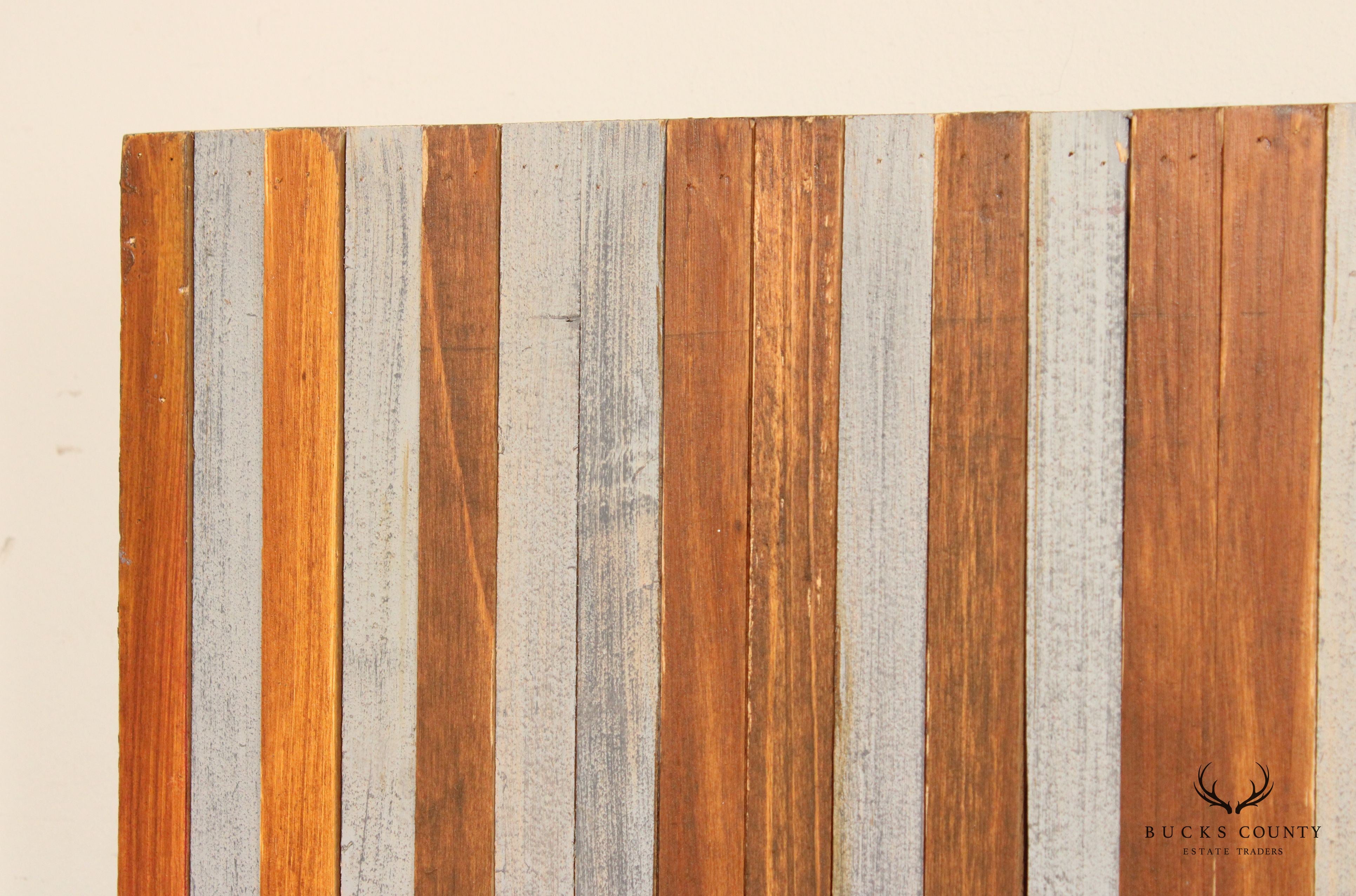 Postmodern Reclaim Wood Decorative Wall Panel