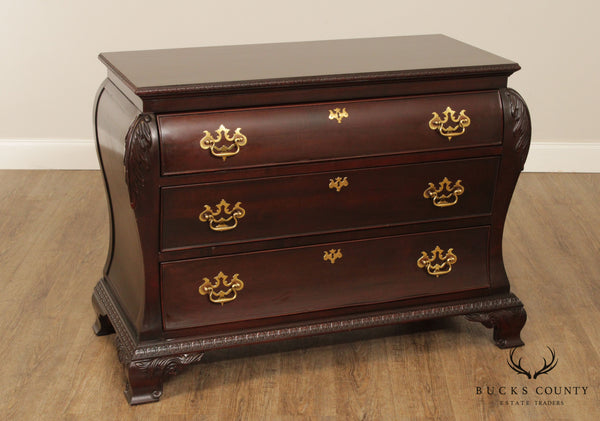 Century Claridge Collection Mahogany Bombe Dresser