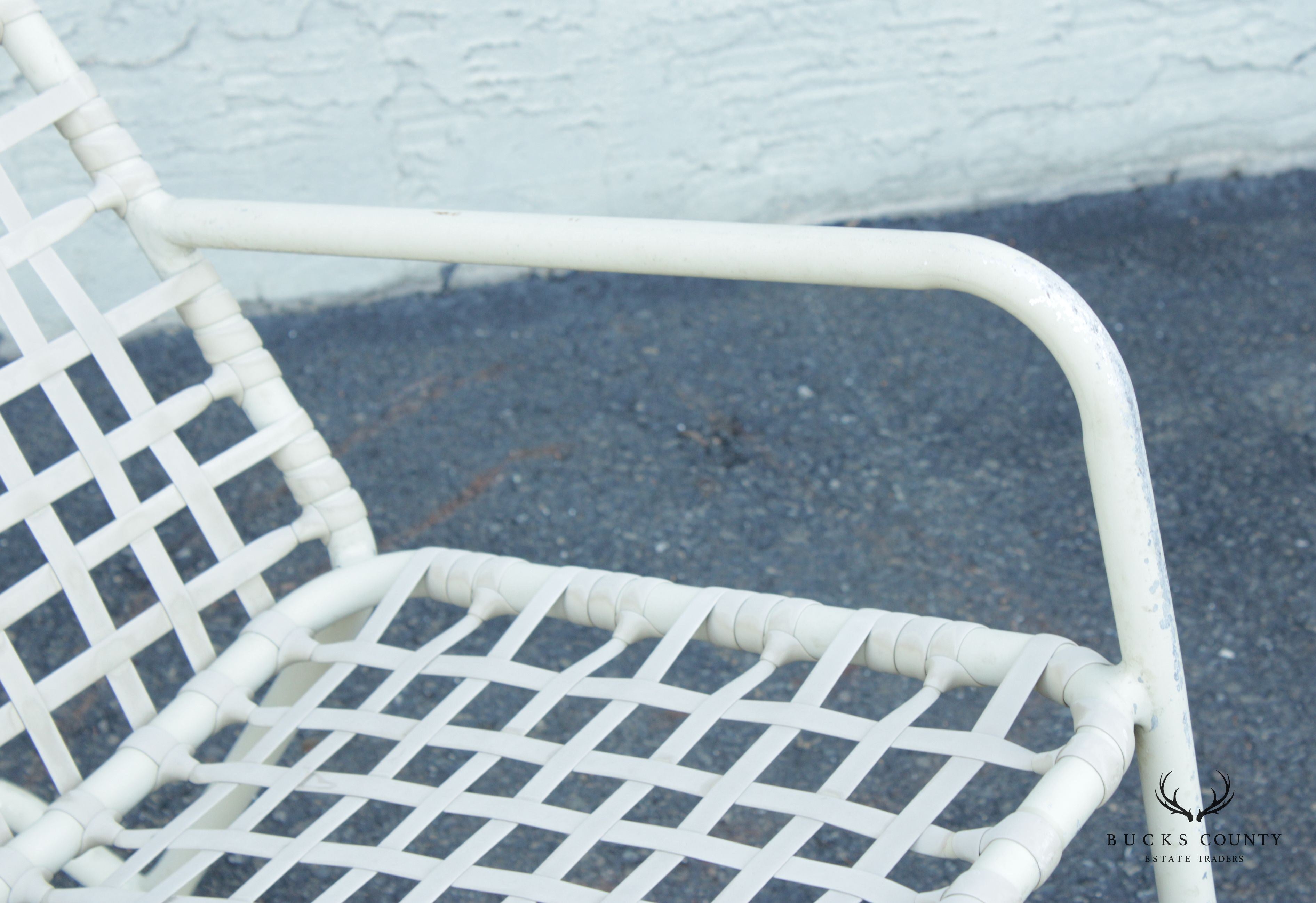 Mid-Century Modern Brown Jordan Kantan Outdoor Patio Rocking Chair