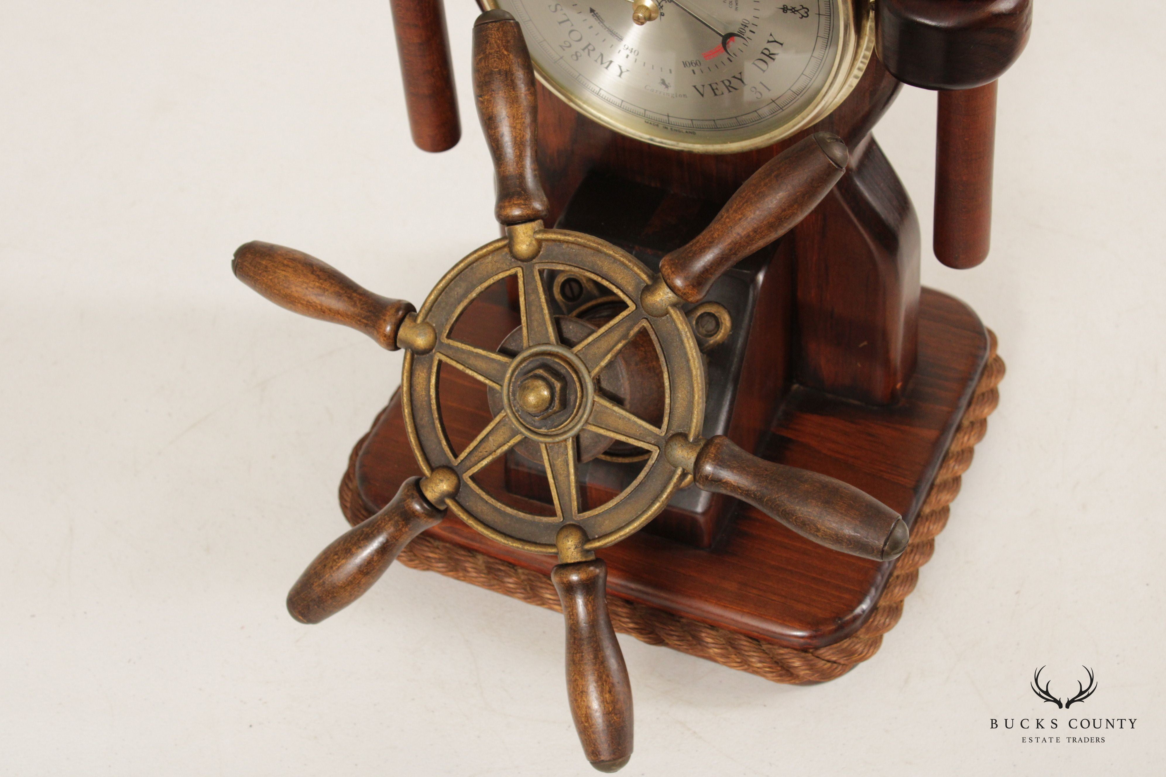 Carrington Nautical Style Barometer