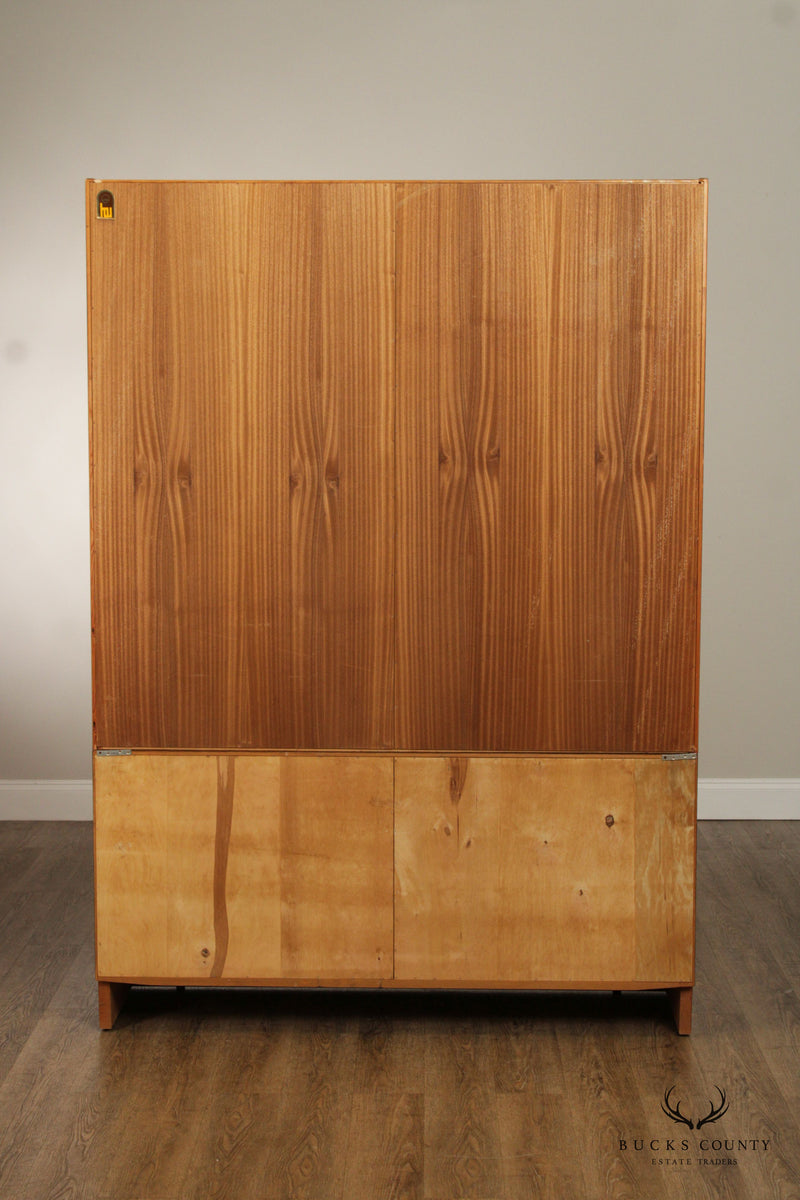 Poul Hundevad Mid Century Danish Modern Rosewood Bookcase Cabinet