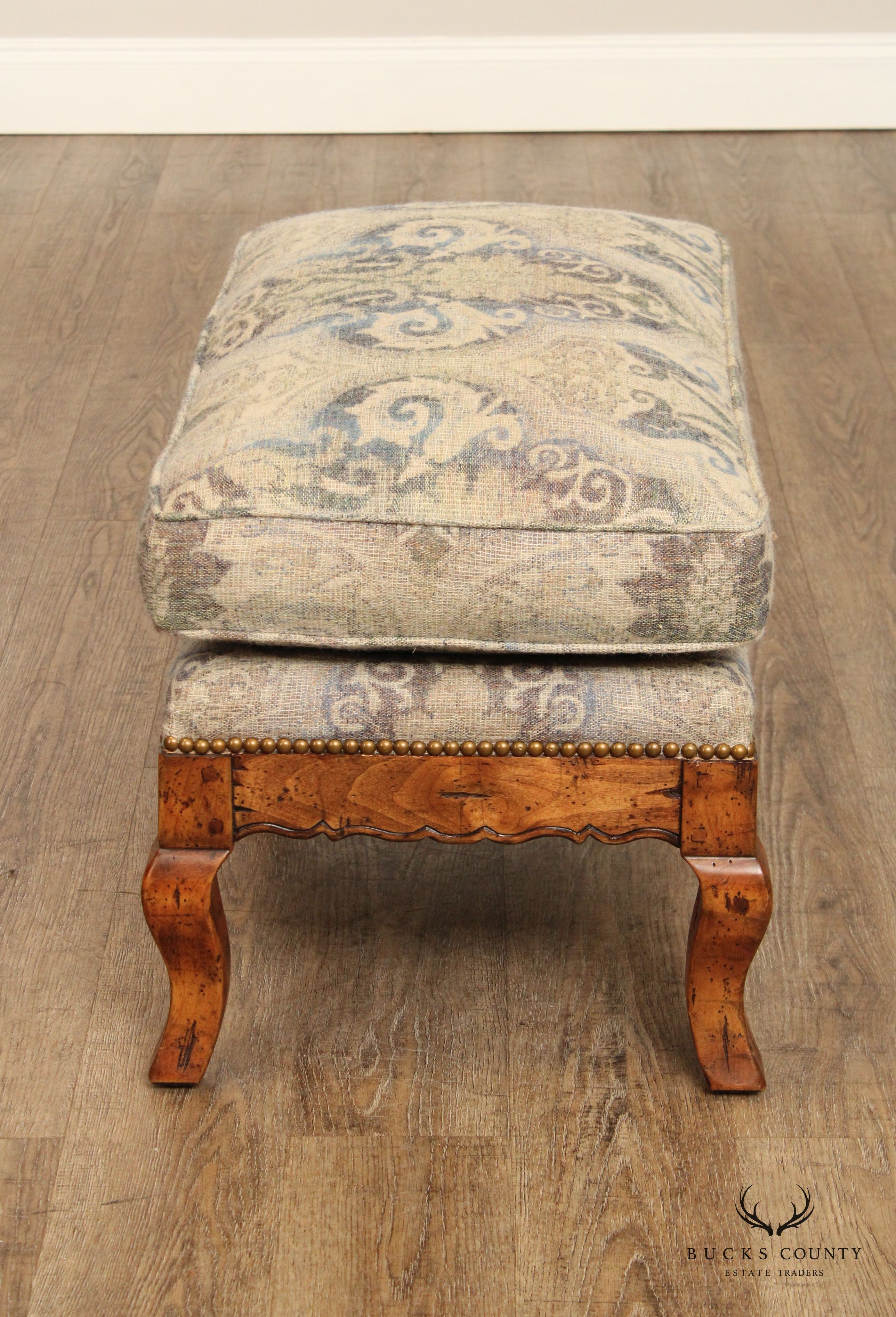 Guy Chaddock French Style Ottoman