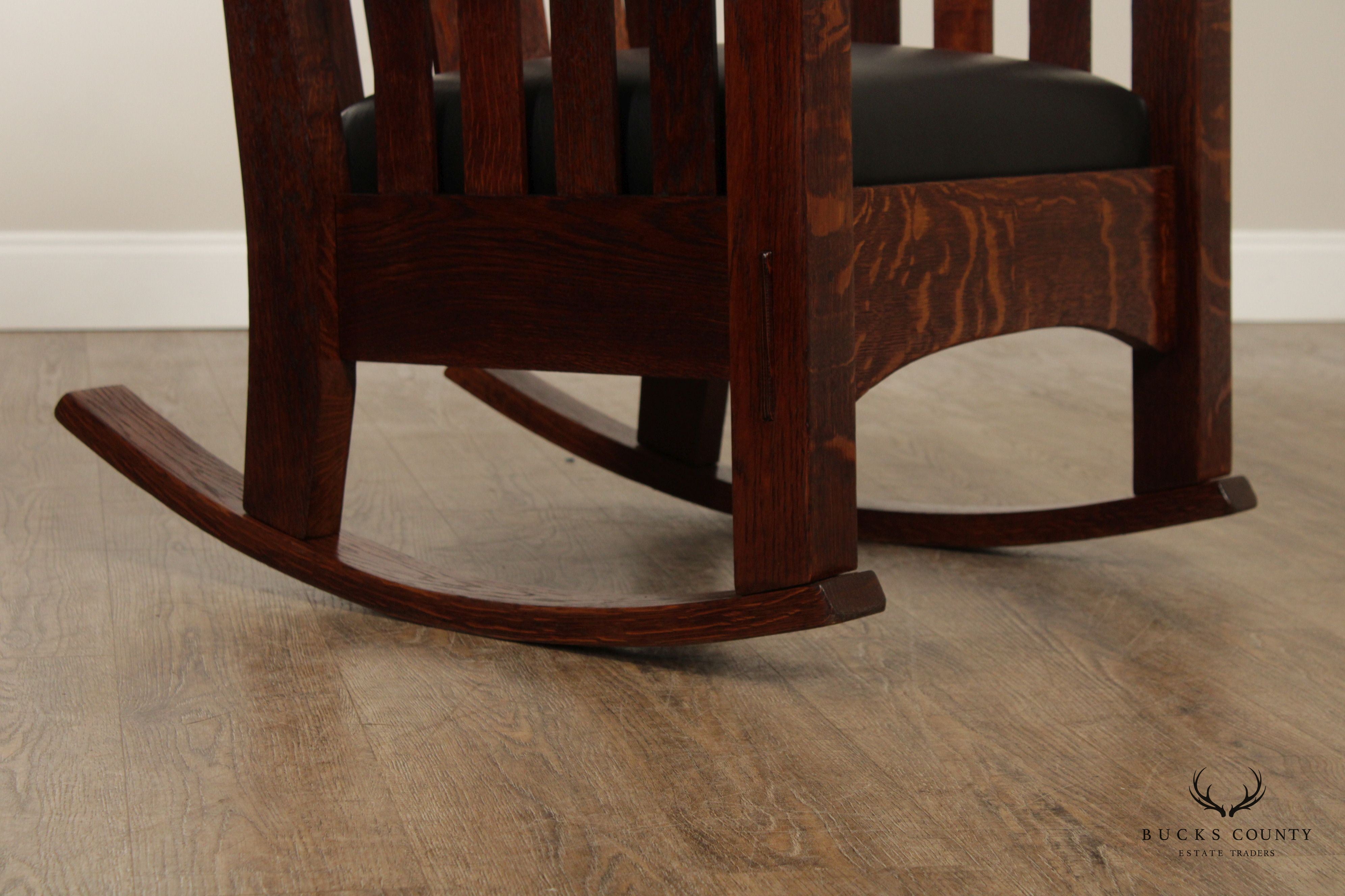 Harden Antique Mission Oak Rocker