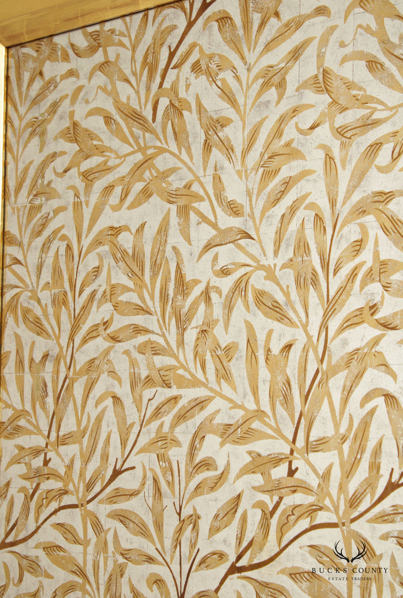 Vintage Gold Willow Foliage Large Decorative Wall Art