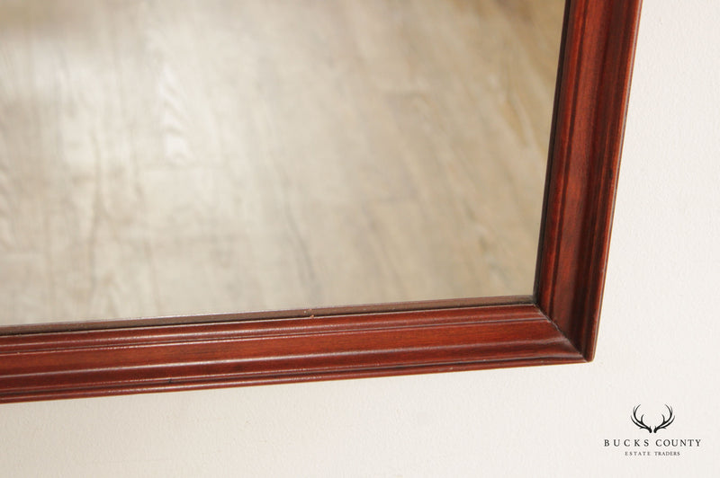 Chippendale Style Vintage Mahogany Wall Mirror