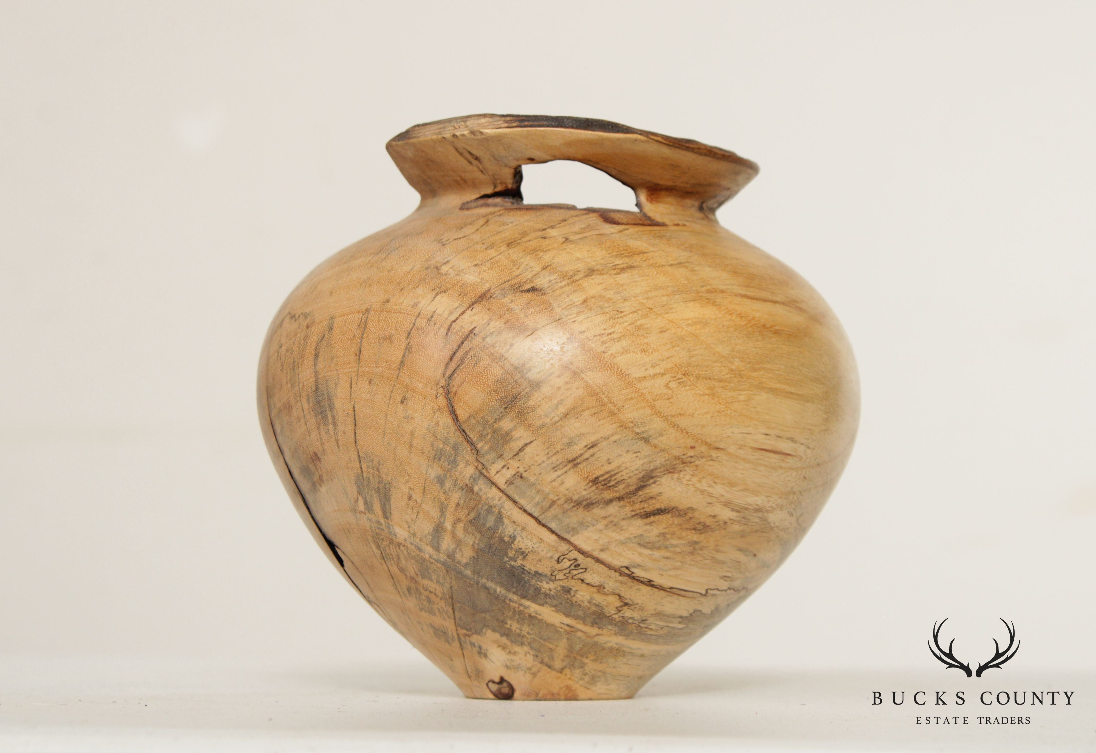 Studio Burlwood Wooden Vase