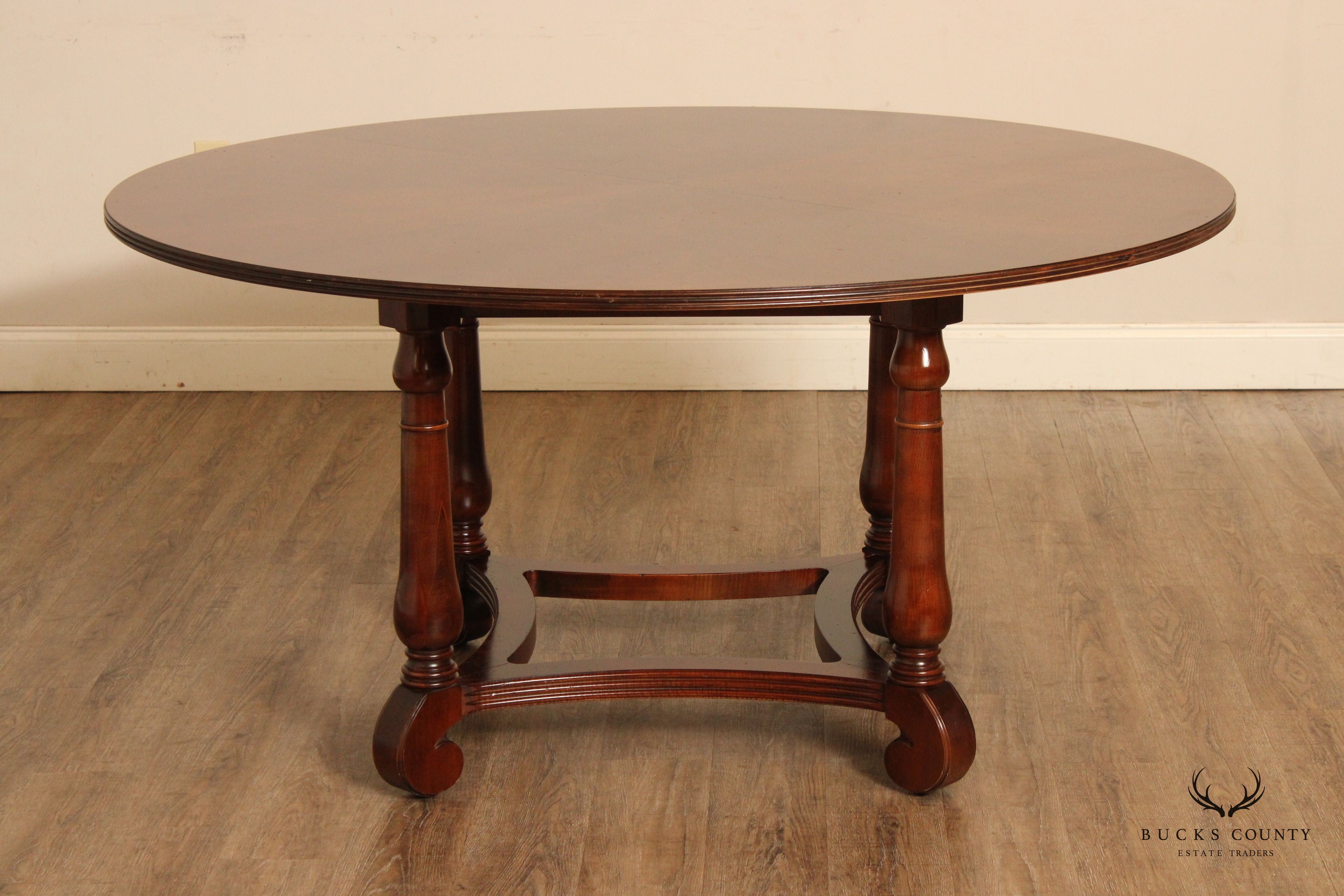 Ethan Allen British Classics Collection Round Dining Table