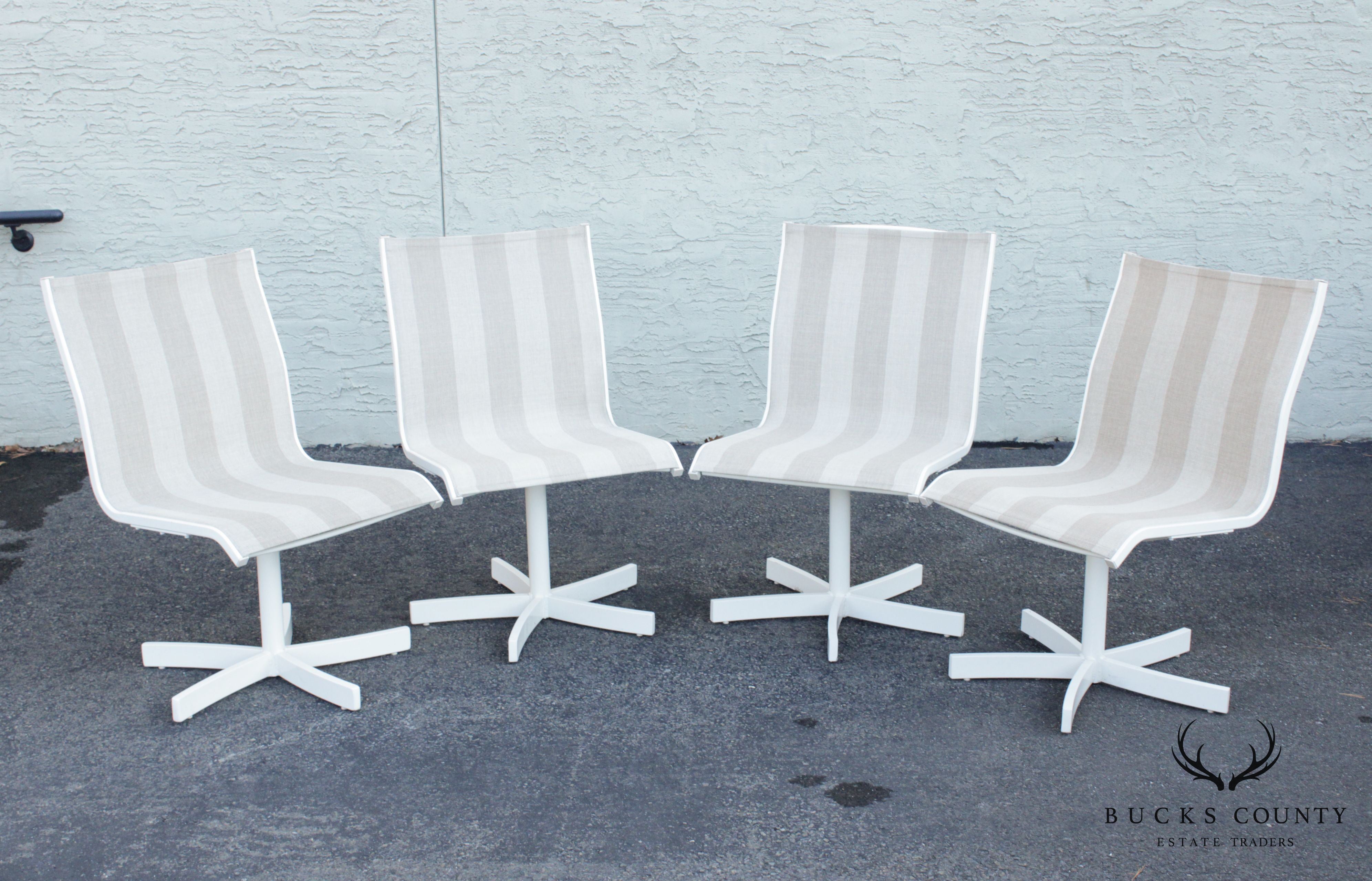 Vintage Patio Table & 4 Chairs Dining Set