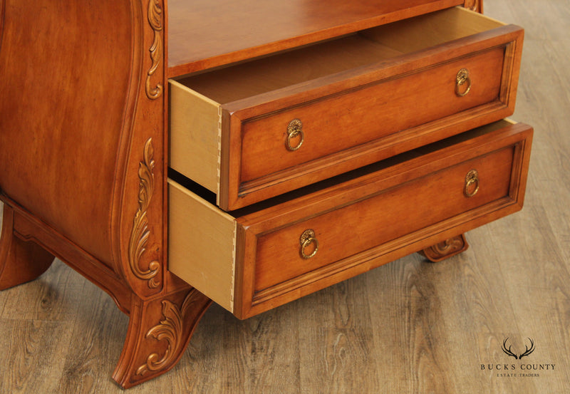 Century Furniture French Style Two Drawer Nightstand