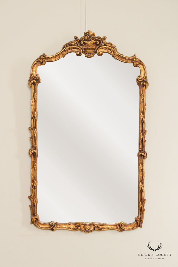 Friedman Brothers French Rococo Style Giltwood Wall Mirror