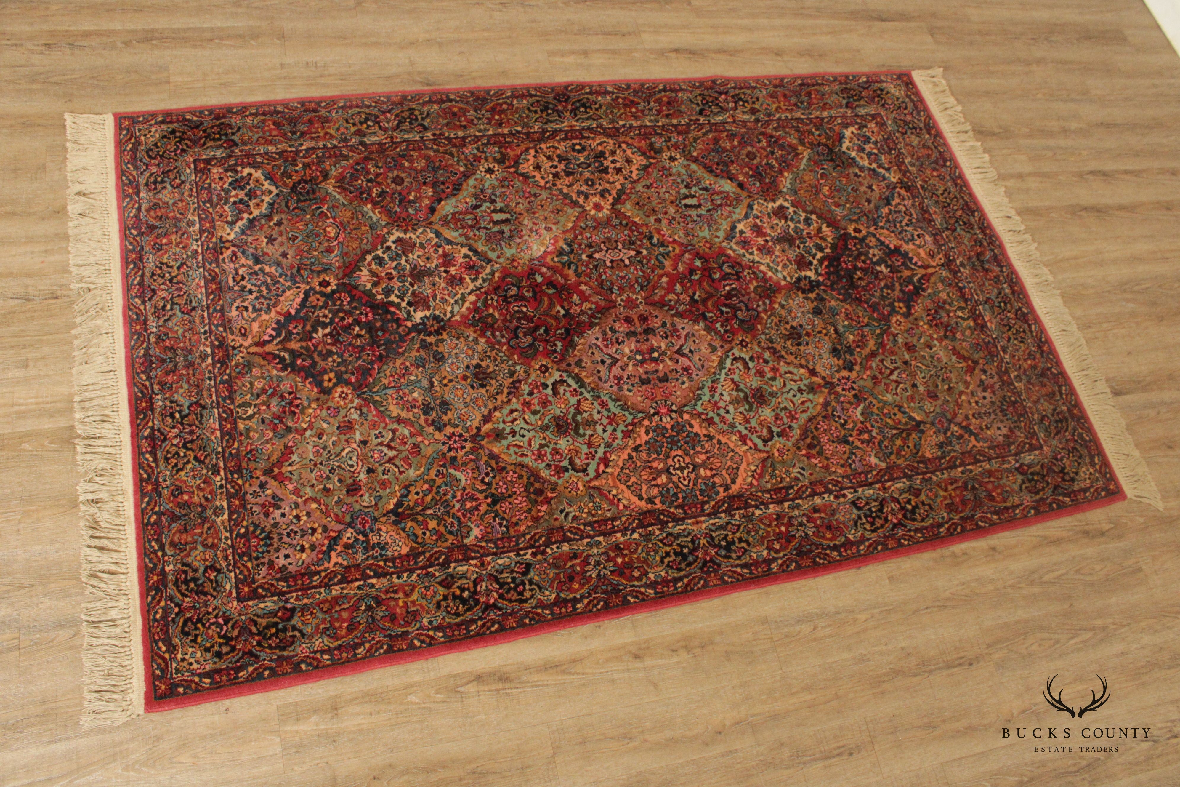 Karastan Multicolor Kirmin 5'9 Inch x 9' Wool Area Rug