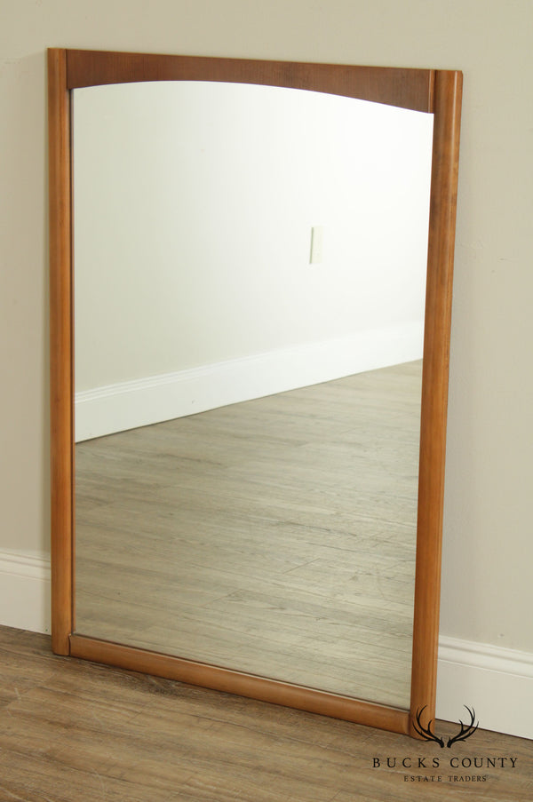 Mid Century Modern Wood Frame Mirror