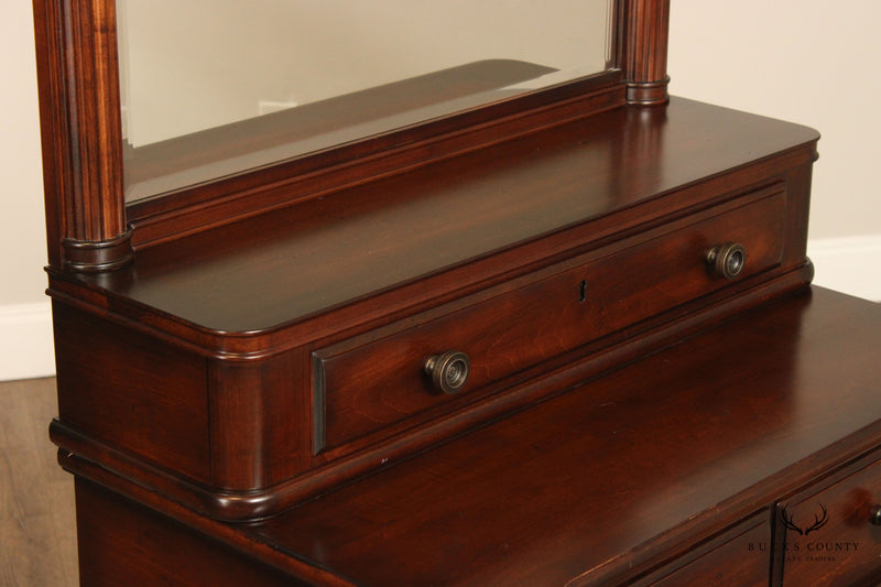 Durham Furniture Mount Vernon Collection Maple Dresser with Mirror