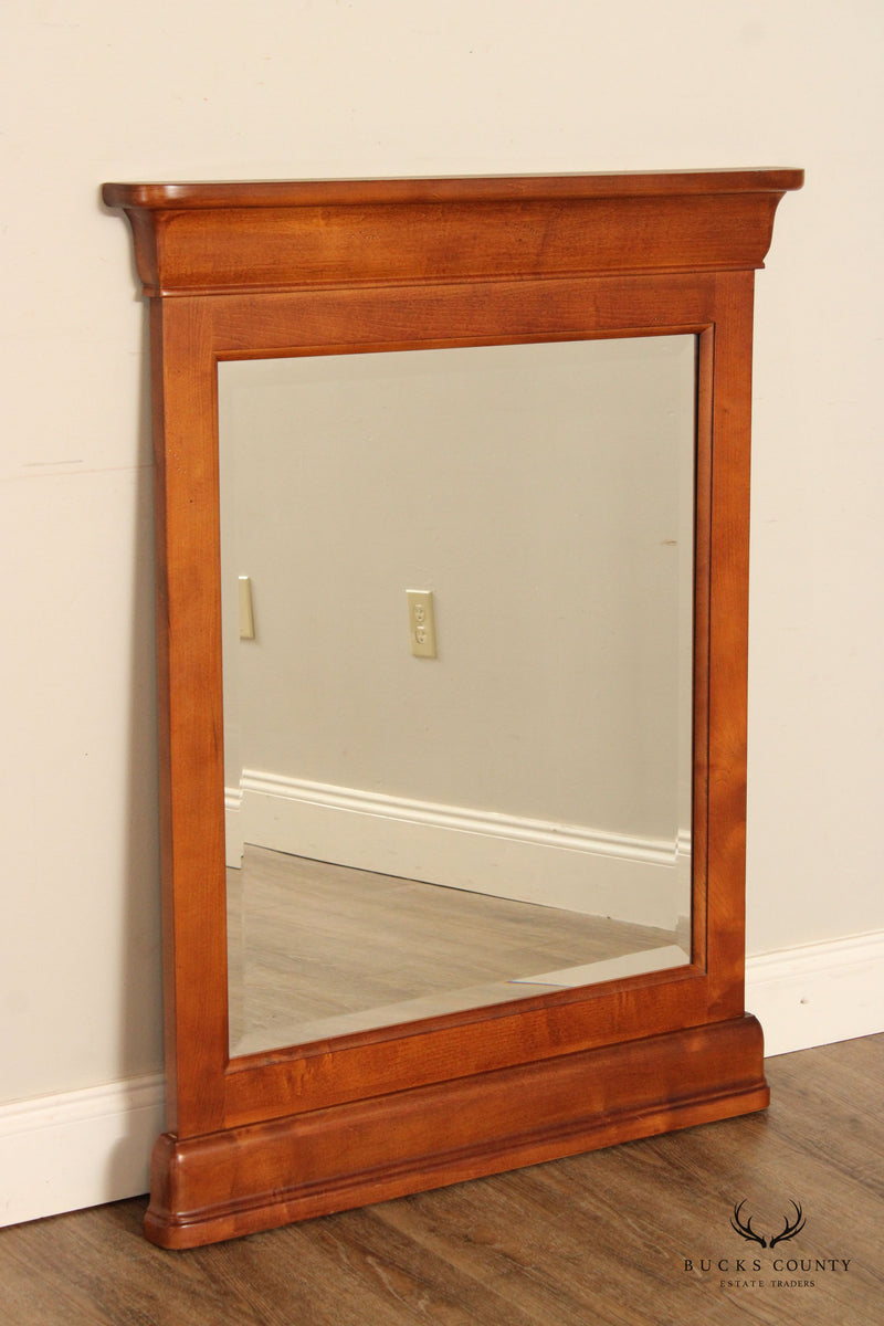 Louis Philip Style Fruitwood Wall Mirror