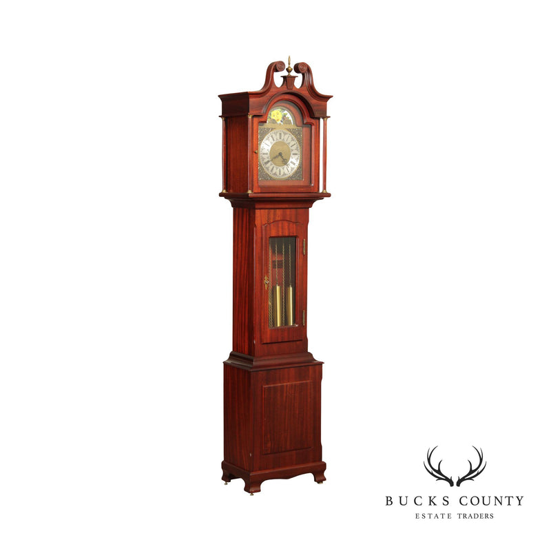 Daneker 'The Senator' Mahogany Case Grandfather Clock