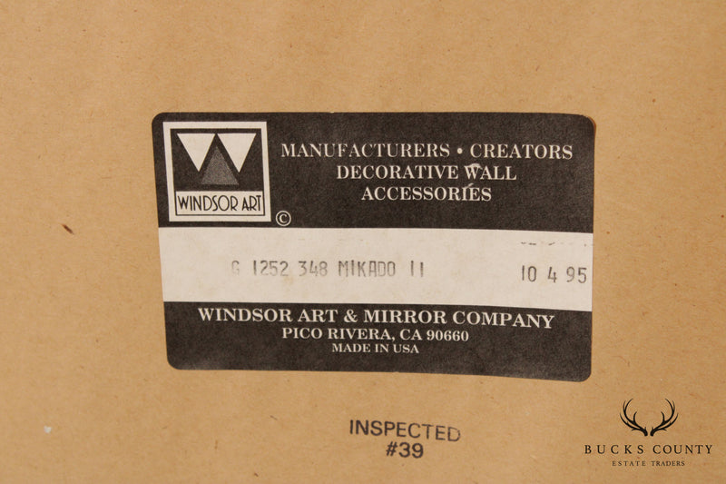 Windsor Art 'Mikado II' Mixed Media Collage
