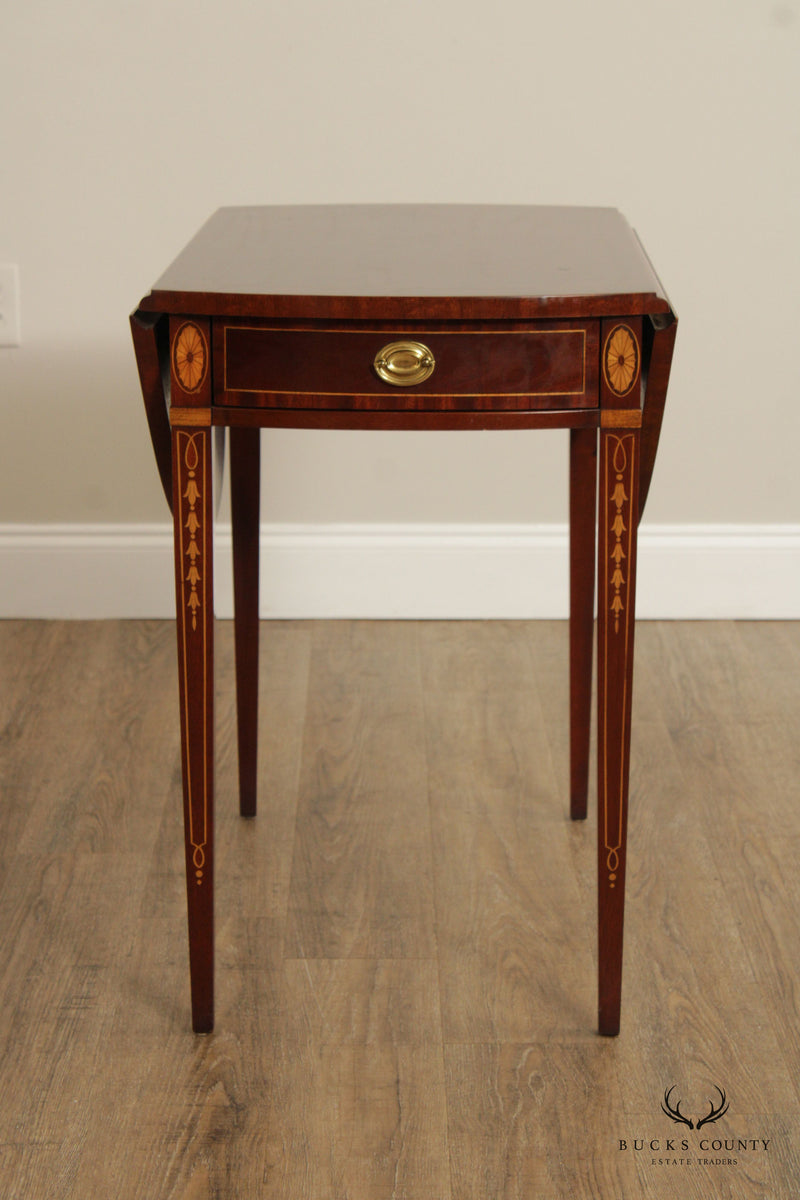 Councill Craftsmen Federal Style Mahogany Pembroke Table