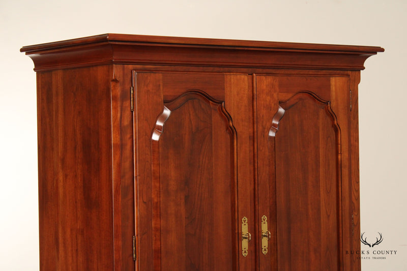 Knob Creek Chippendale Style Cherry Armoire