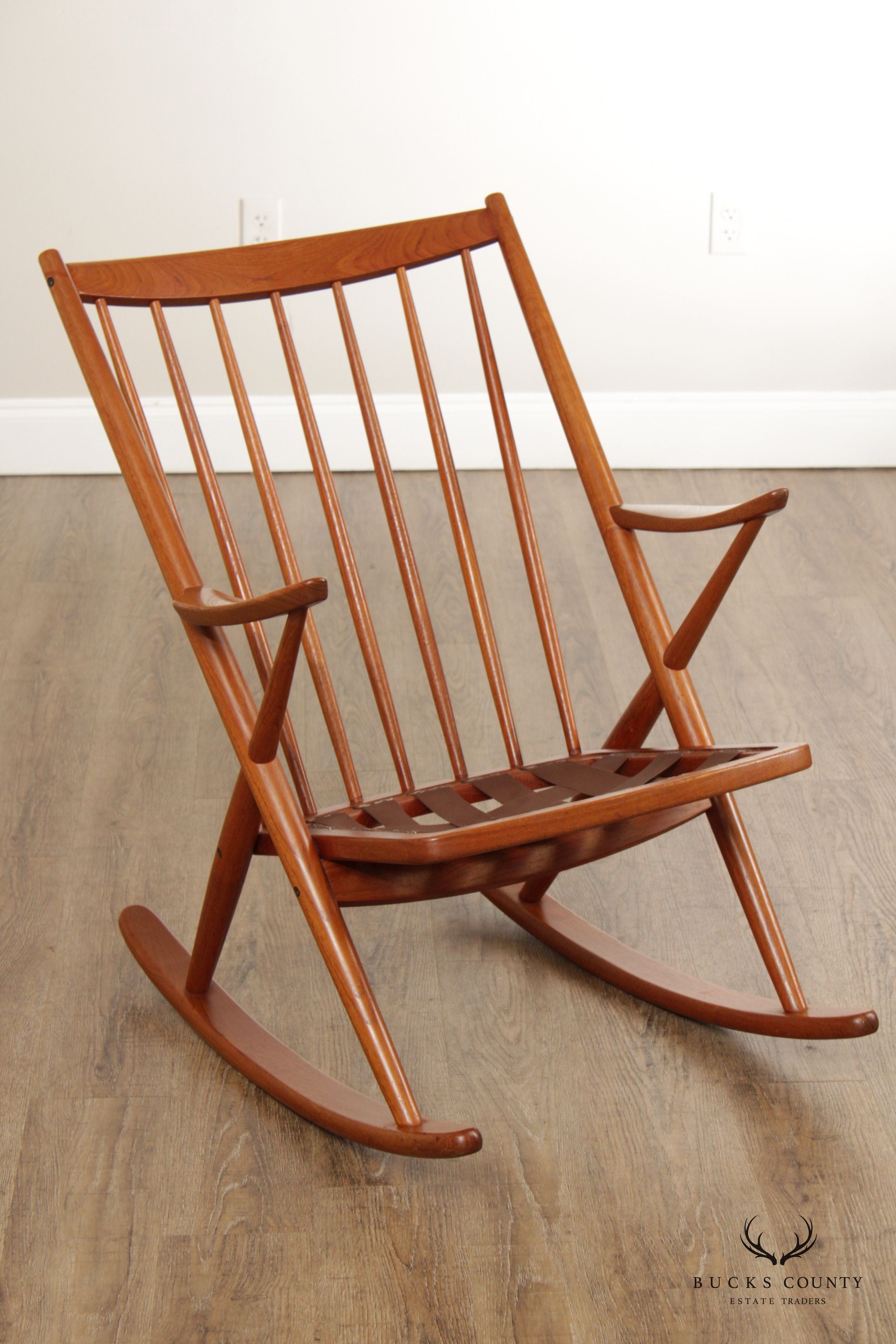 Bramin Møbler Danish Modern Teak Rocker