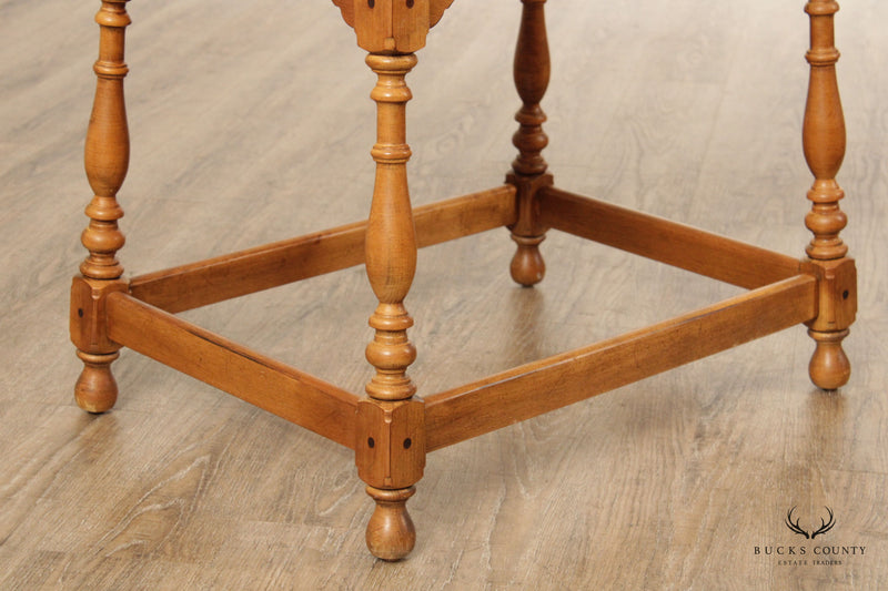 Ethan Allen 'Circa 1776' Pair of Maple End Tables