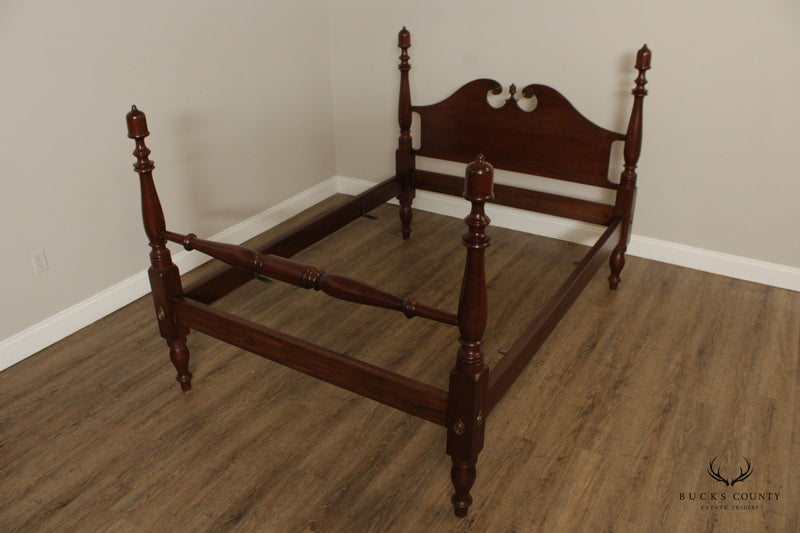 Custom Crafted Cherry Full Size Acorn Finial Poster Bed