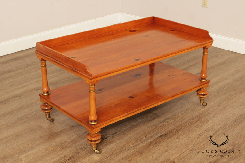 Baker Historic Charleston Reproductions Pine Coffee Table