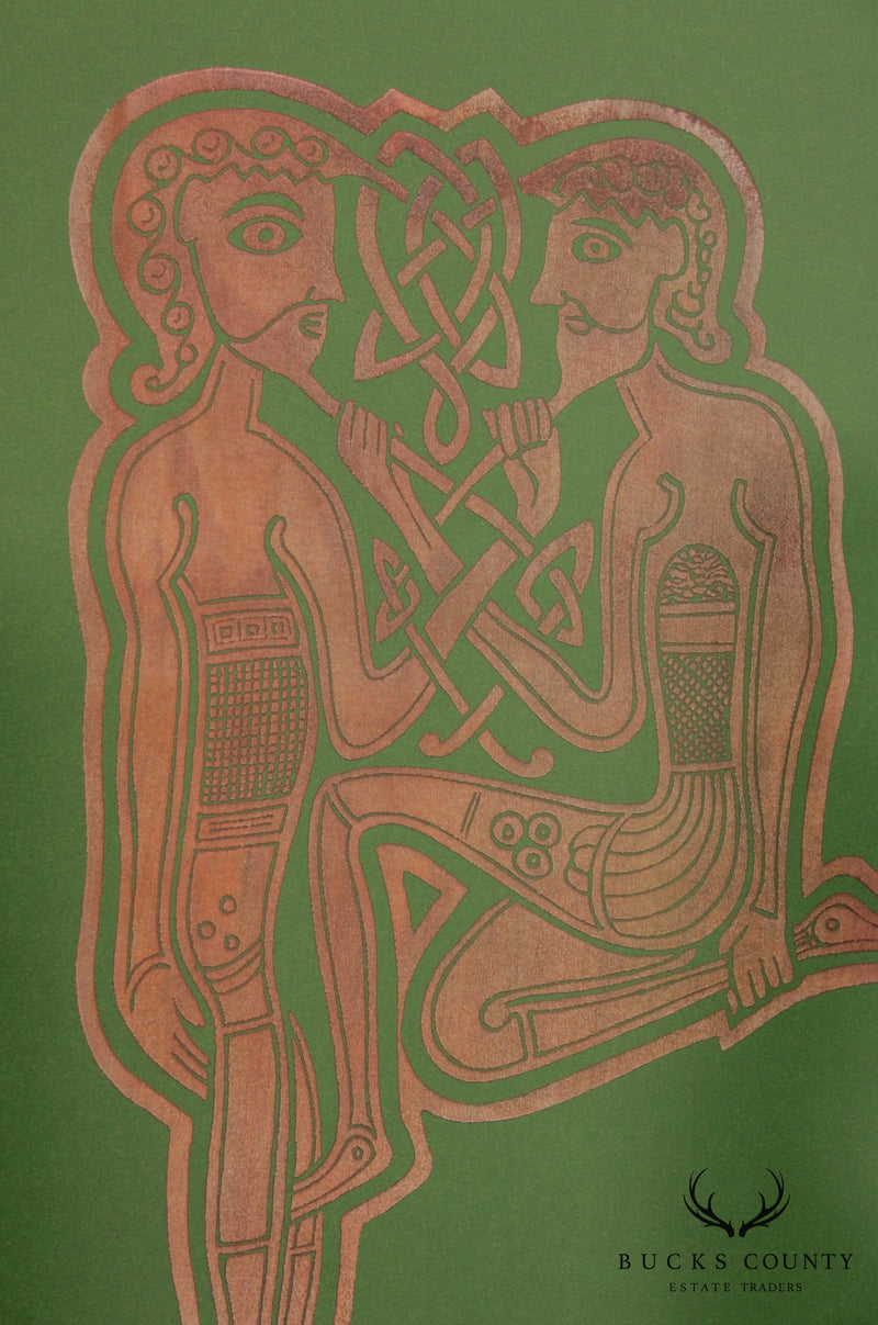 Celtic Letter Handprint by Steven Doyle
