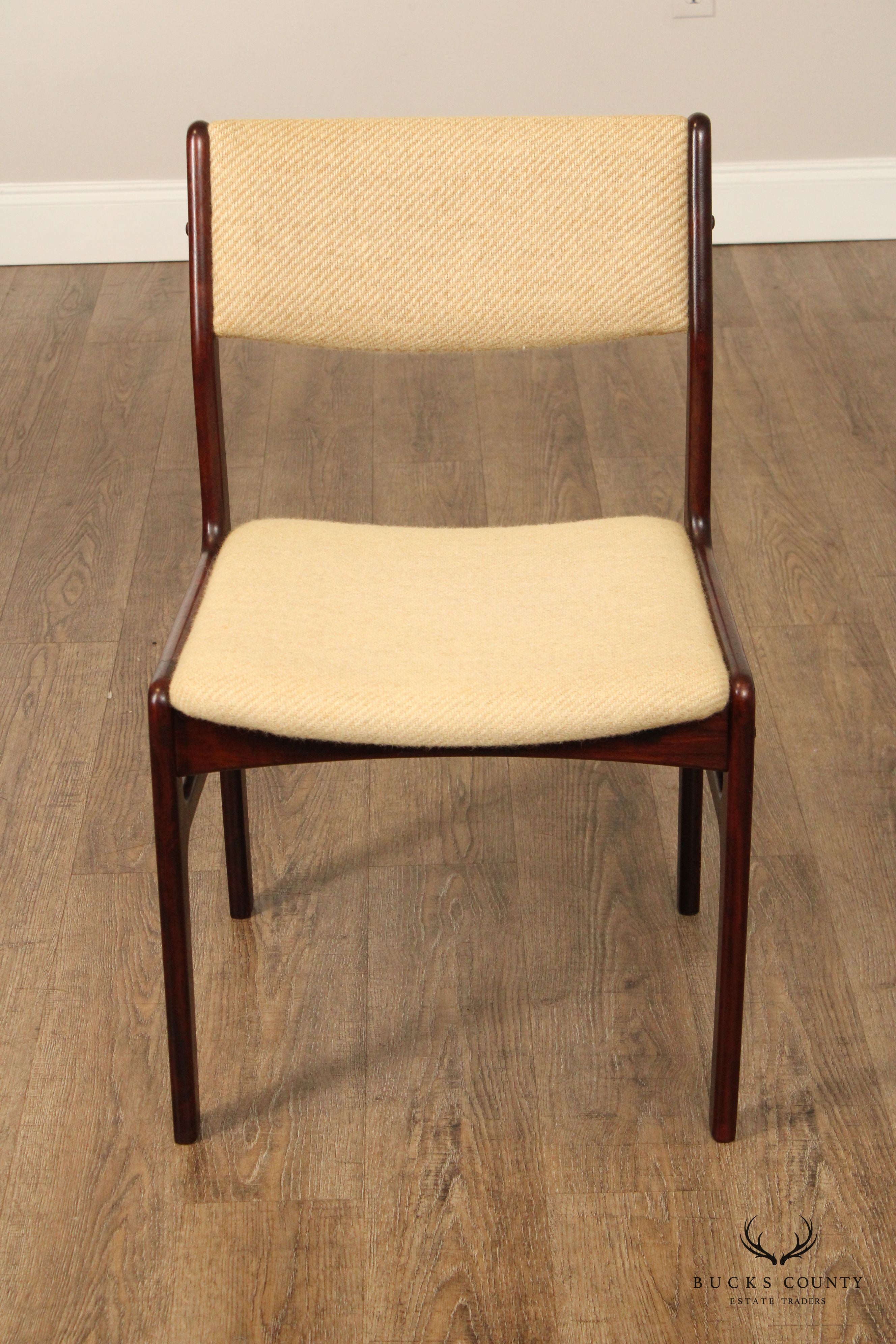 Dyrlund Danish Modern Rosewood  Side Chair