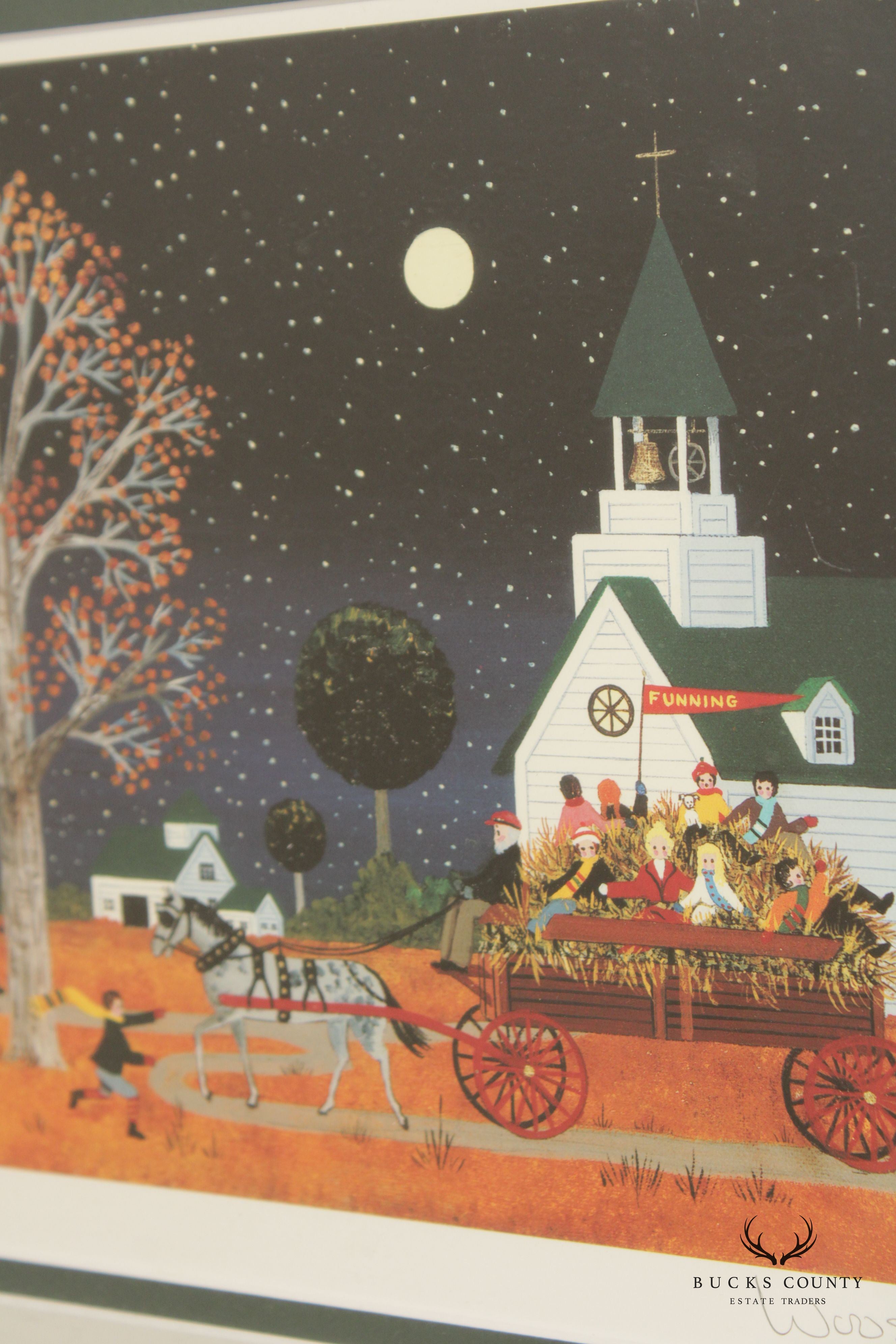 Jane Wooster Scott 'Autumn Eve' Limited Edition Art Print