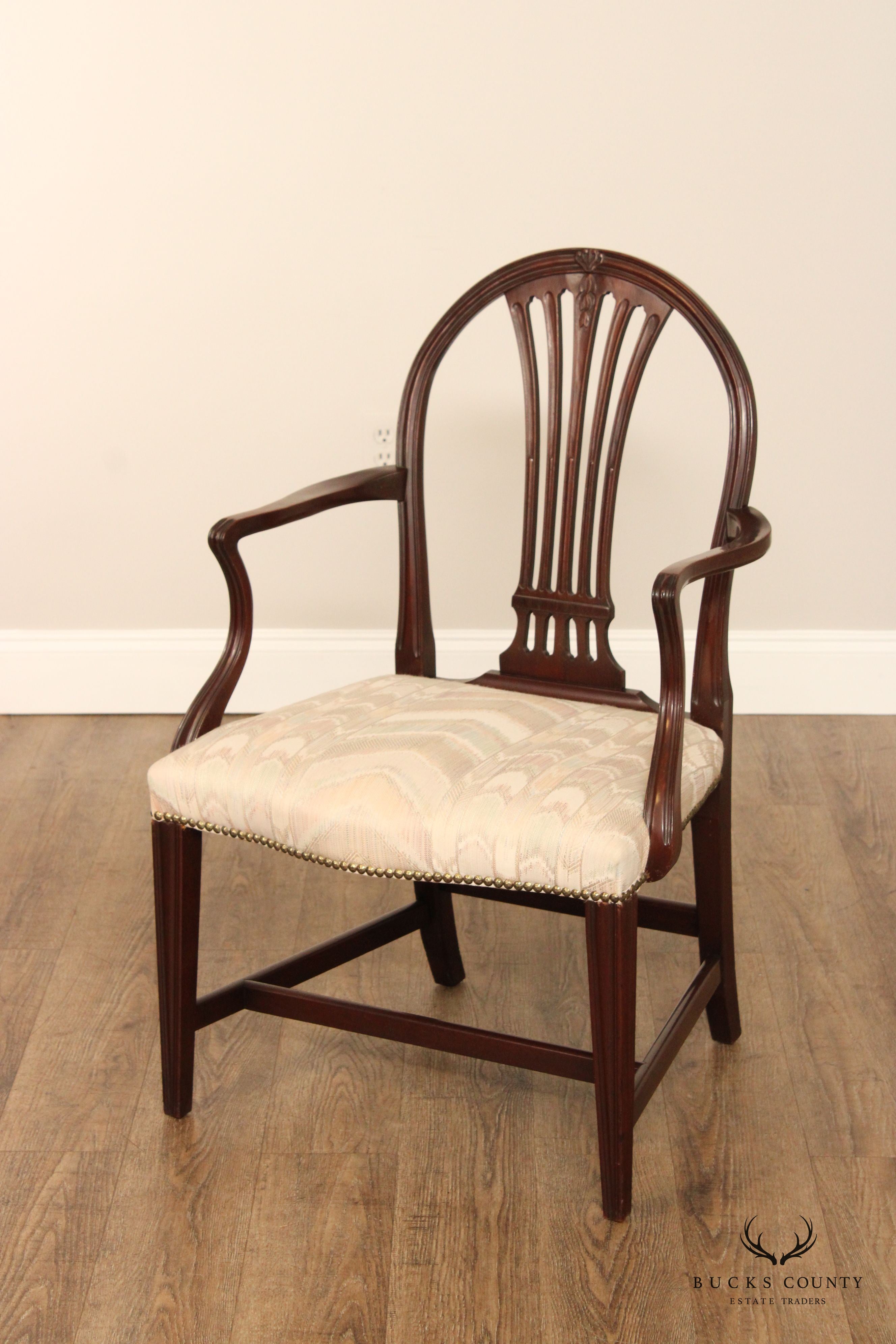 Georgian Style Set of Four Mahogany Dining Chairs