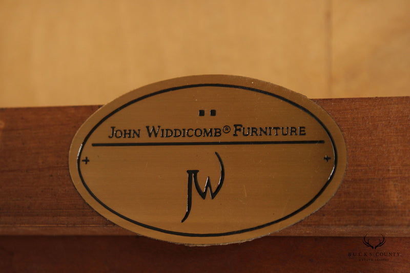 John Widdicomb Queen Anne Burl Walnut Side Table