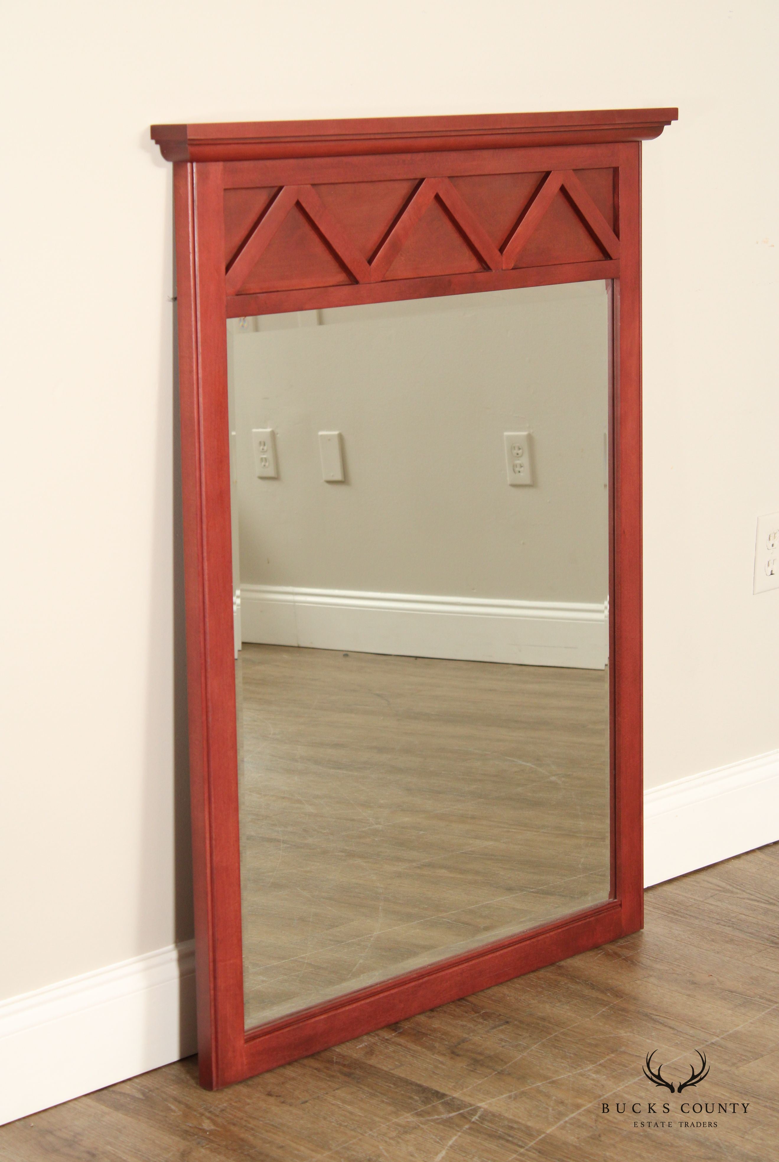 Ethan Allen 'Country Colors' Painted Wall Mirror