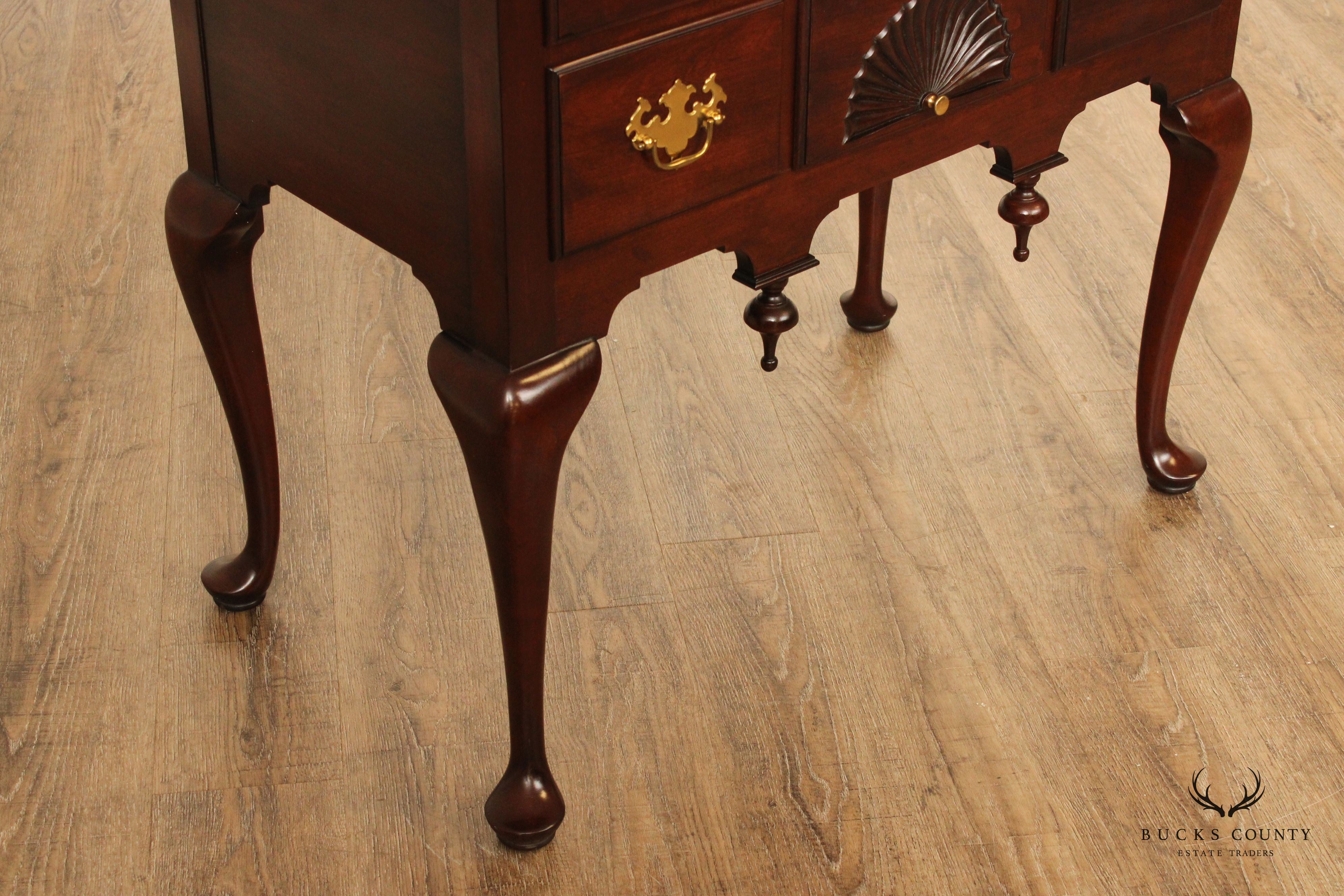 Statton Private Collection Queen Anne Style Cherry Lowboy