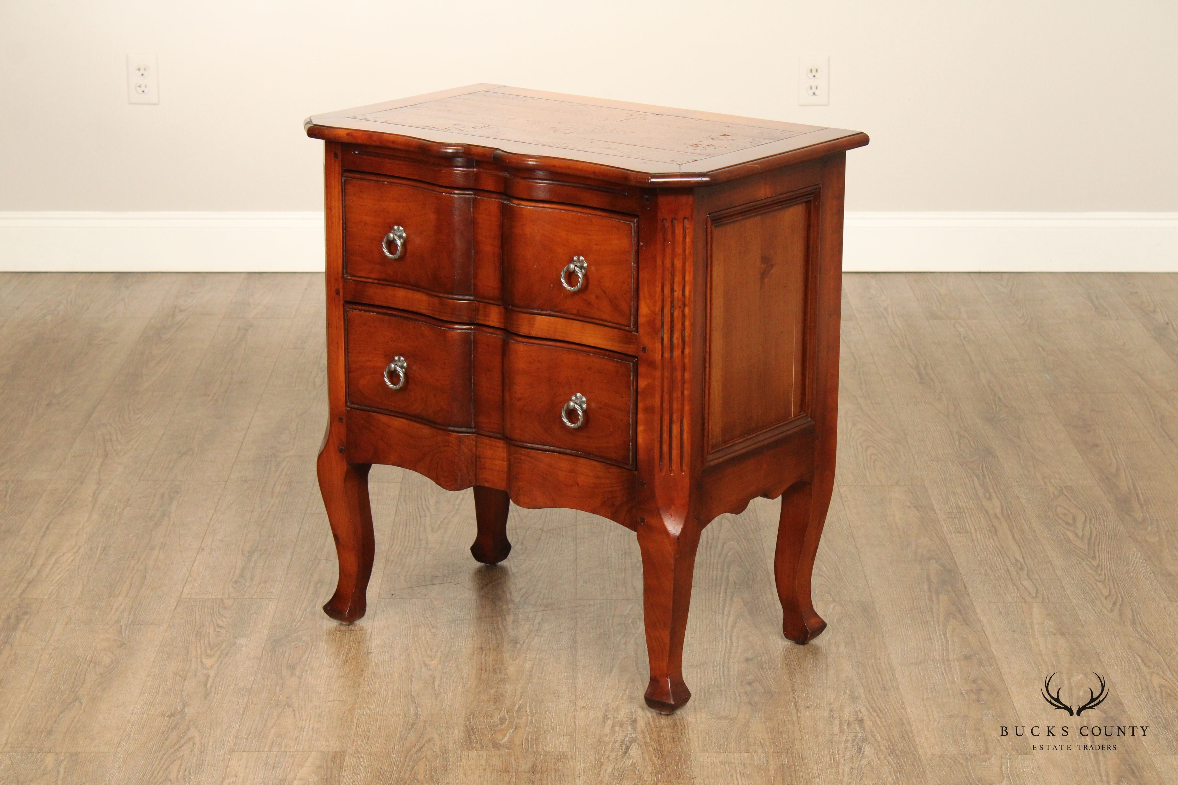 Henry Venables French Country Style Oak Nightstand