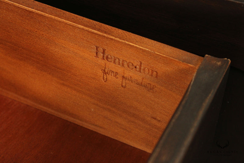 Henredon Hollywood Regency Partial Gilt Cabinet Sideboard