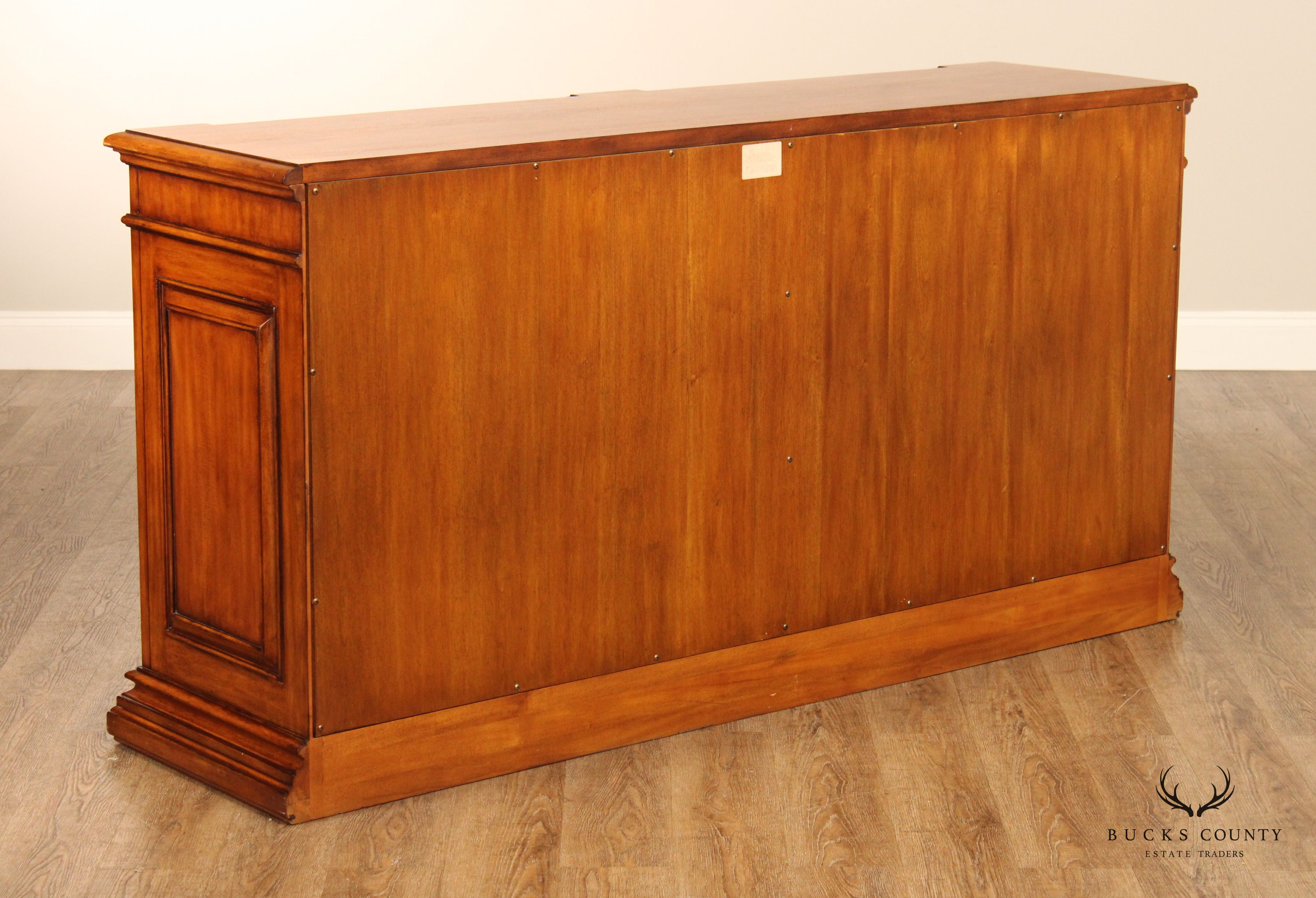 Ethan Allen 'Lombard' Marquetry Inlaid Sideboard