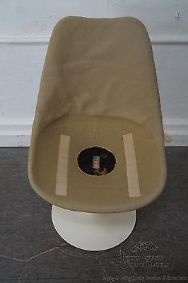 Knoll Eero Saarinen Mid Century Armless Side Chair