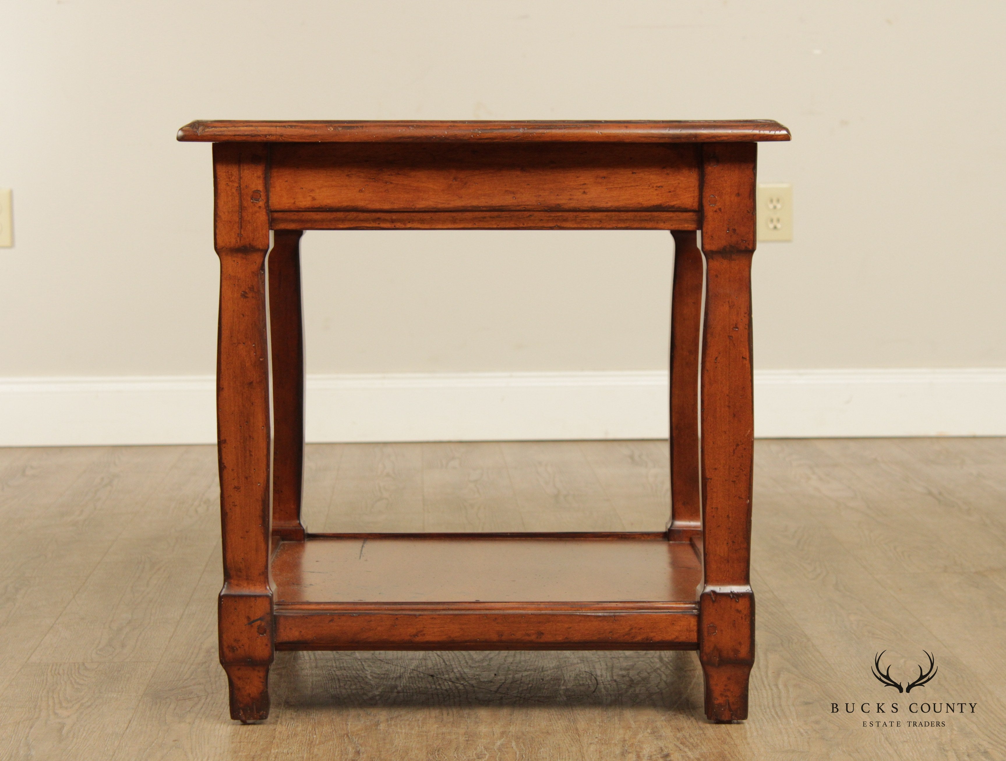 Woodland Furniture Rustic Style End Table