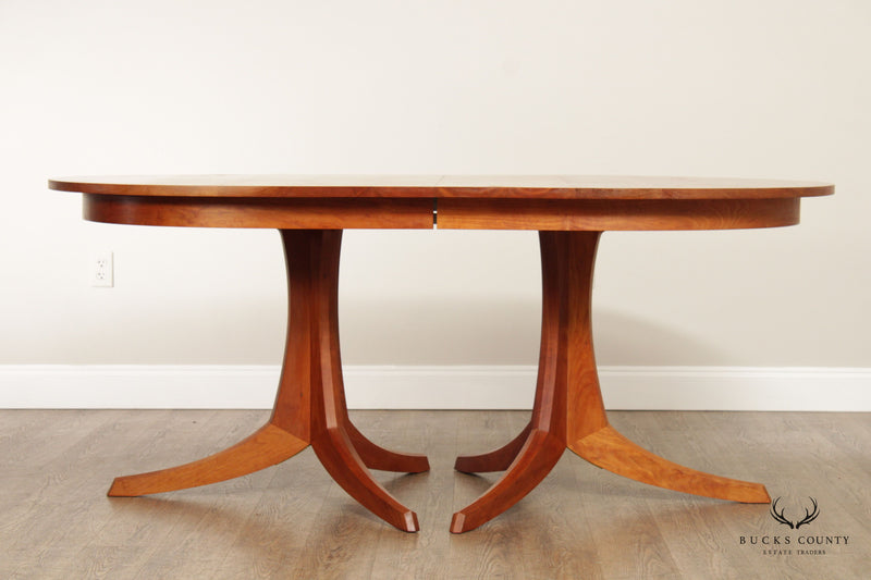 Thos. Moser 'Georgetown' Cherry Double Pedestal Dining Table