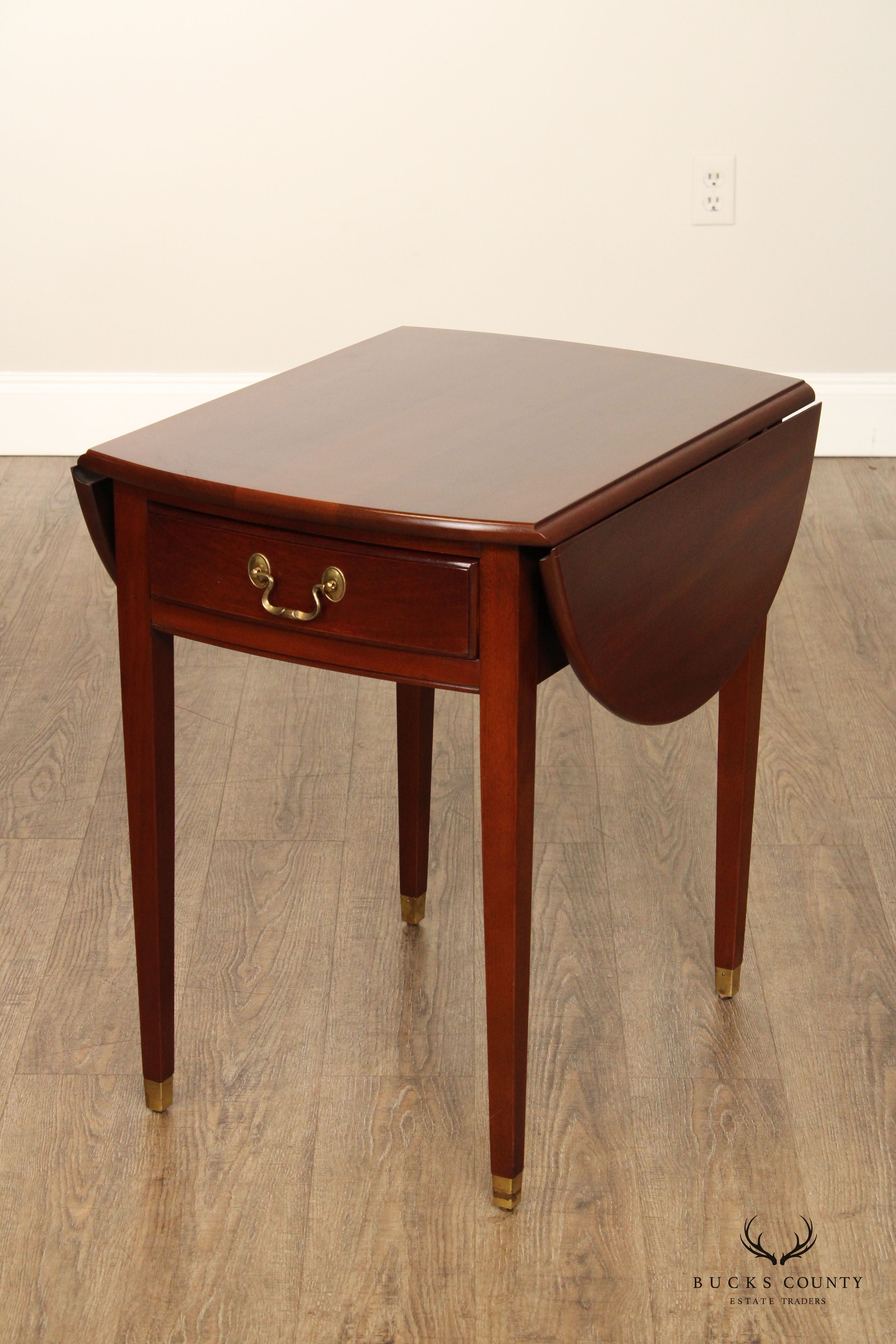 Link Taylor Heirloom Vintage Pembroke Federal Style Side Table