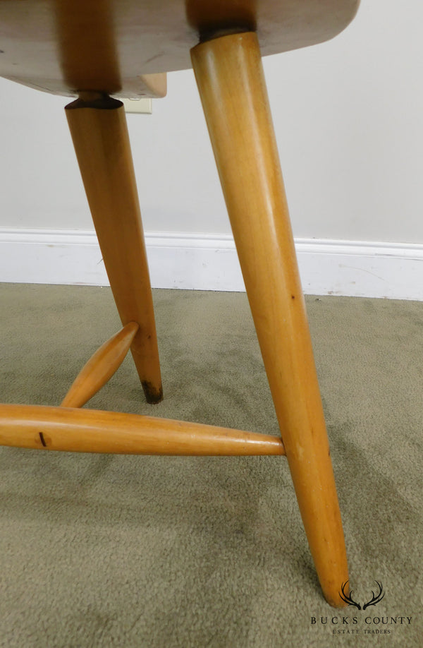 'W.B' Mid Century Modern Birch Wood Set of 4  'Birthing-Chair' Inspired Chairs