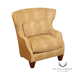 Leopard print club discount chair