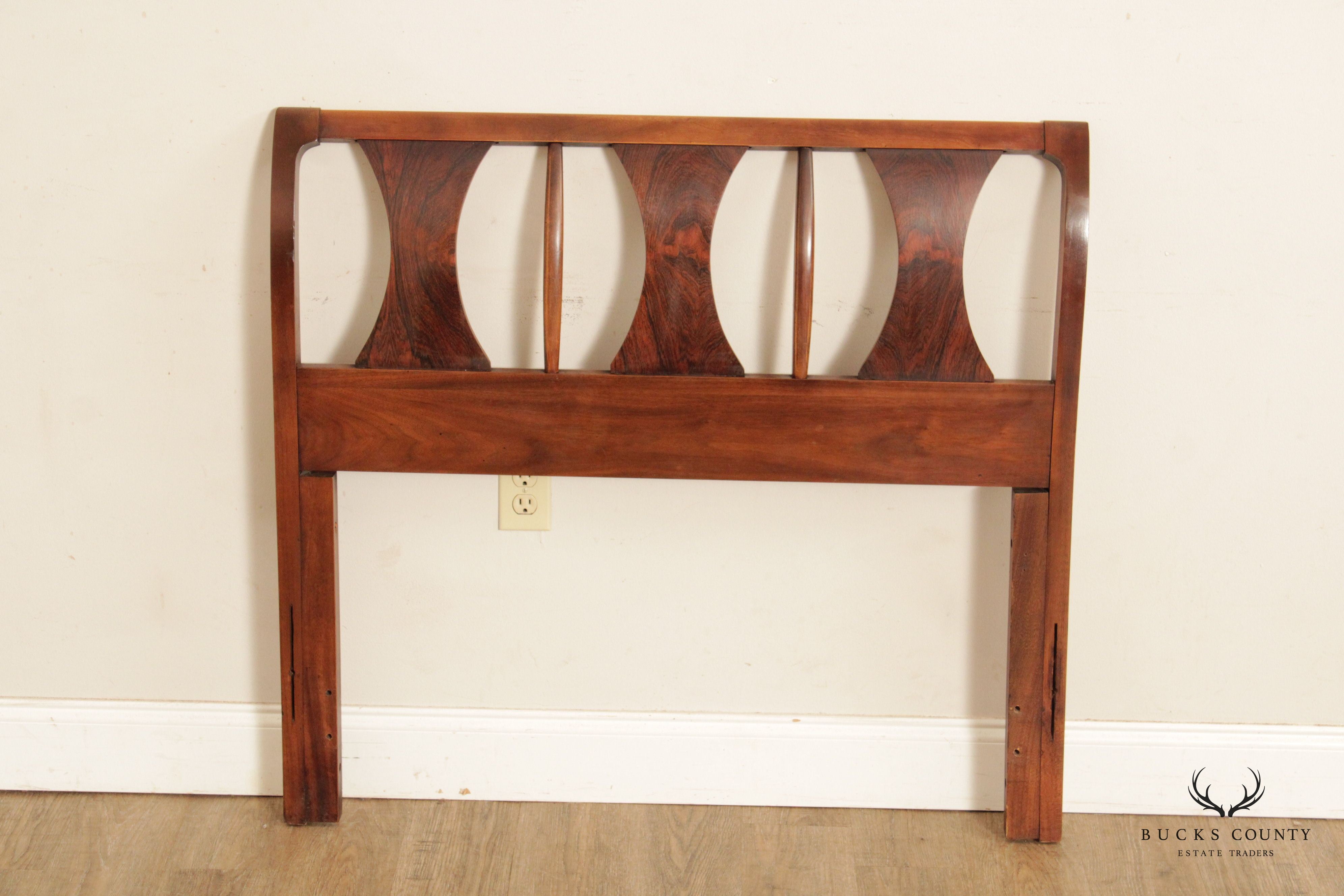 Kent Coffey Mid Century Modern 'Perspecta' Twin Headboard