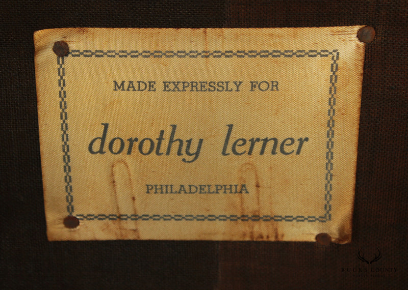 Dorothy Lerner Mid Century Modern Pair of Armchairs (B)