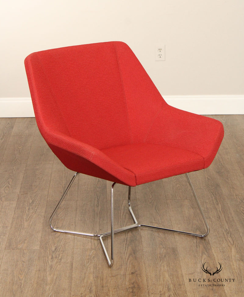 Keilhauer Mid Century Modern STyle Pair of 'Cahoots' Lounge Chairs