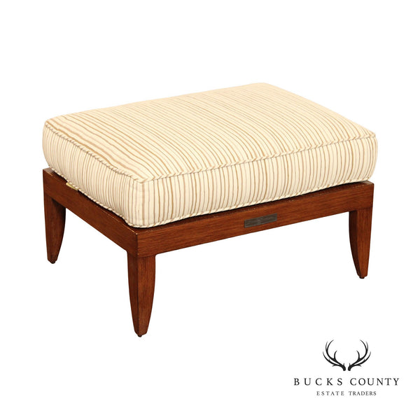 Tommy Bahama Outdoor Patio Faux Wood Ottoman