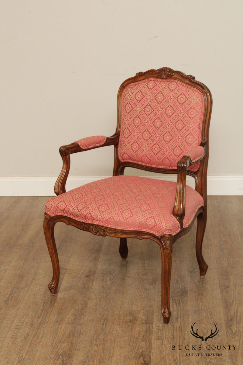 Ethan Allen French Louis XV Style Armchair